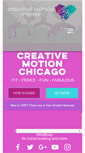 Mobile Screenshot of creativemotionchicago.com